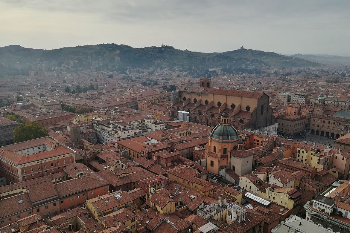Bologna dall'alto