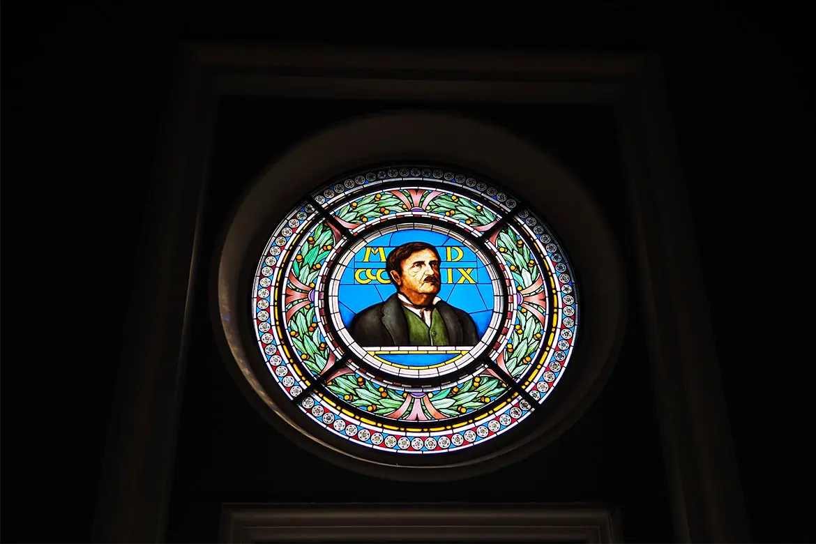 Vetrofania Sala dei Novanta