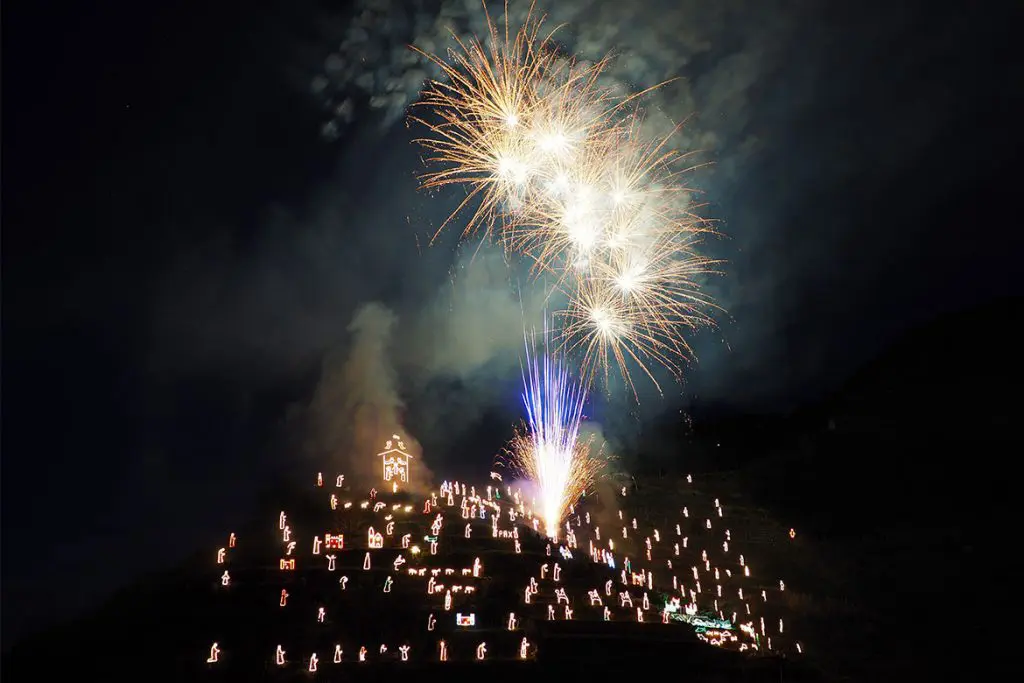 Inaugurazione Presepe di Manarola