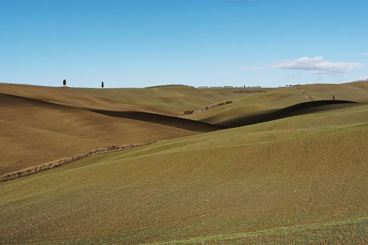 Val d'Orcia, paesaggio Toscano