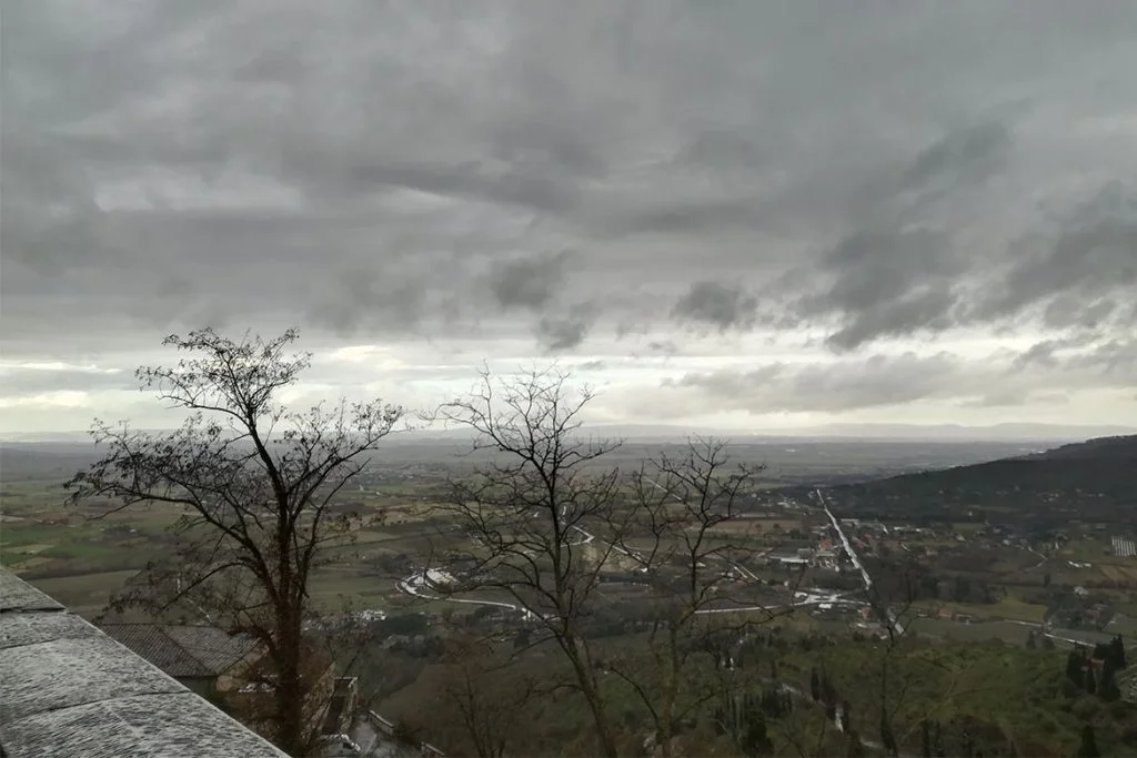 Terrazza panoramica Cortona