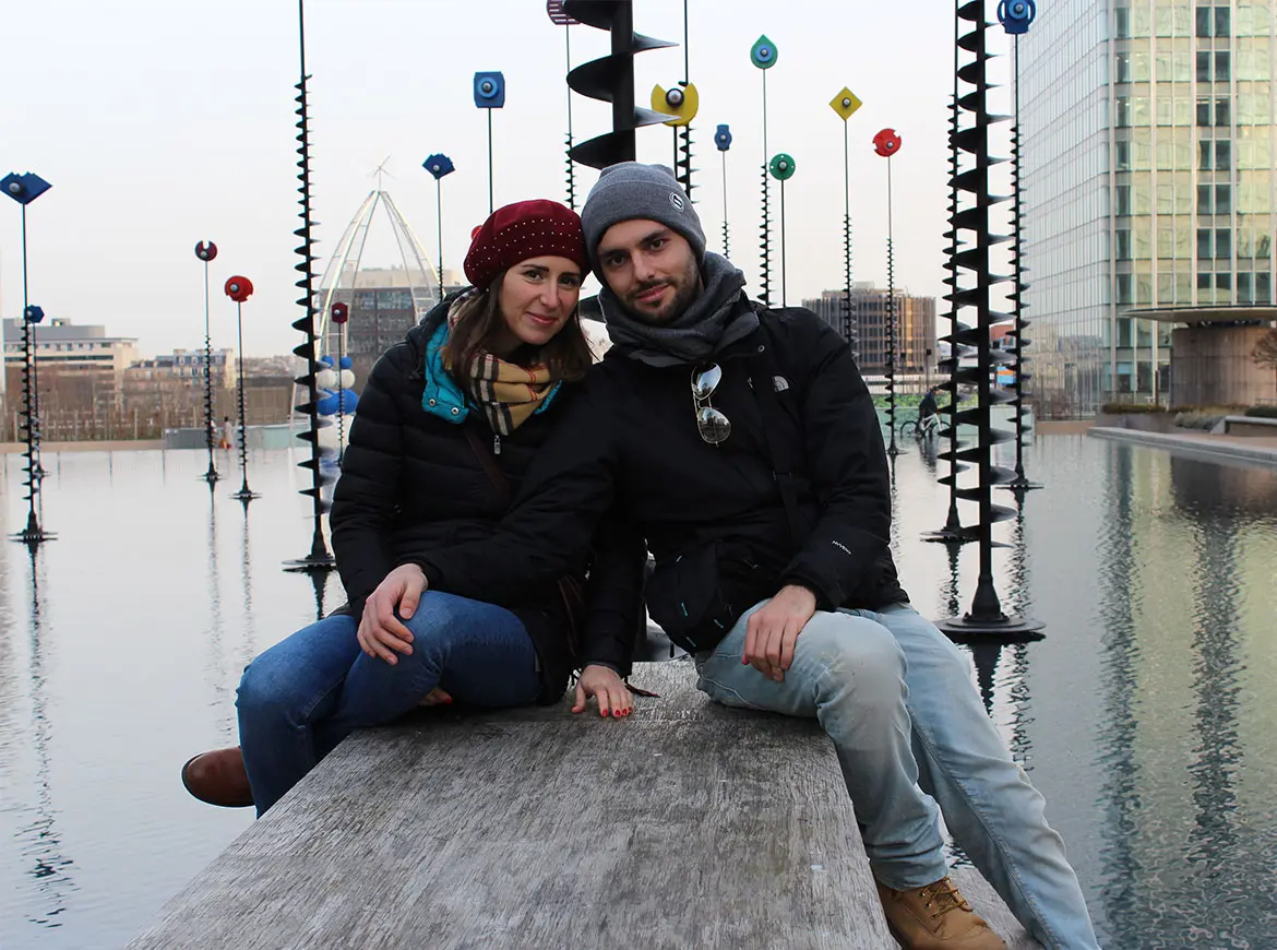 Fontana della Defense di Parigi