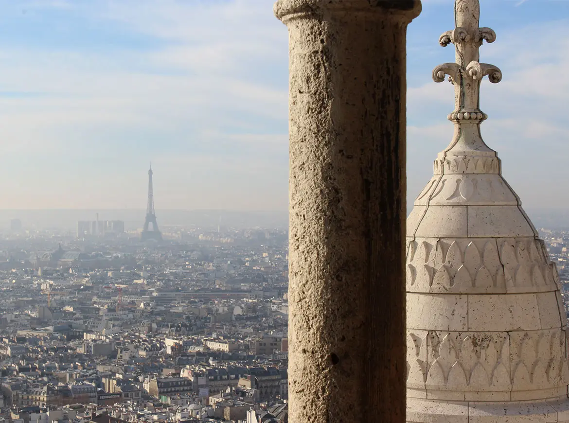 Parigi dalla Basilica del Sacro Cuore