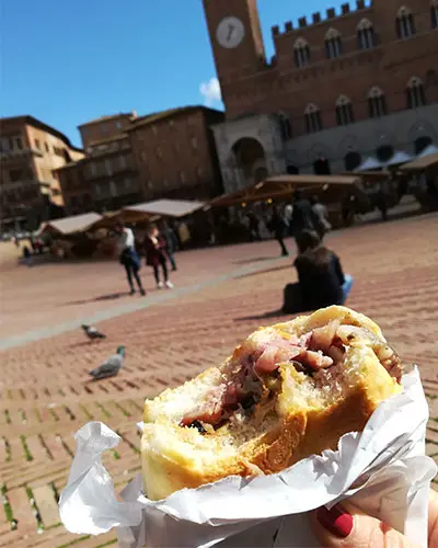 Panino a Siena