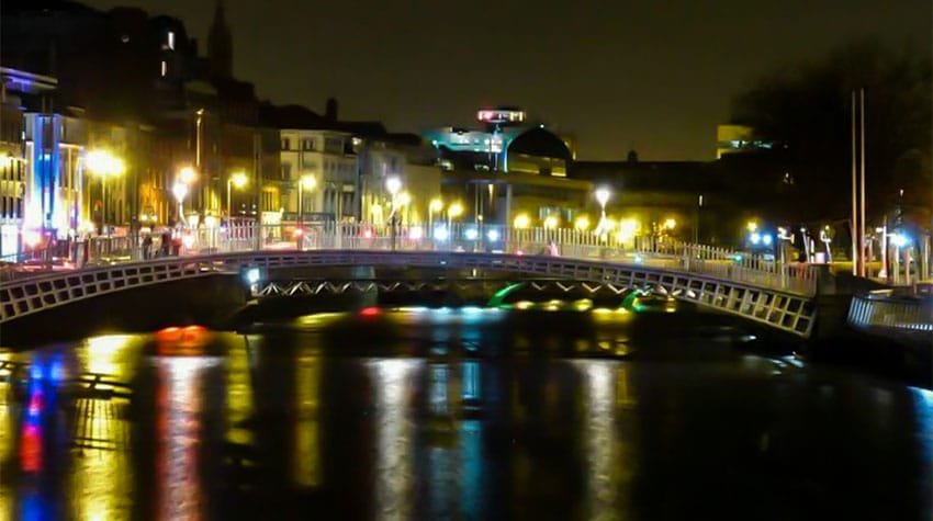 Ha'Penny Bridge Dublino