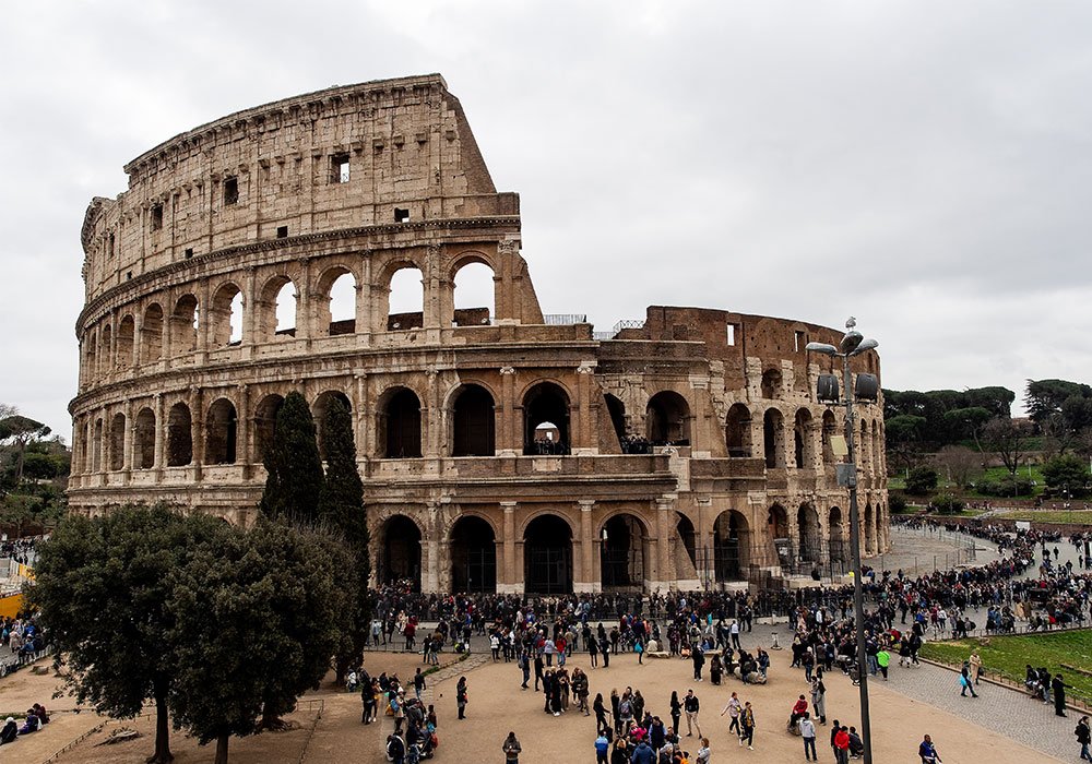 Il Colosseo a Roma