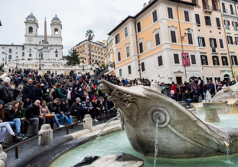Piazza di Spagna a Roma