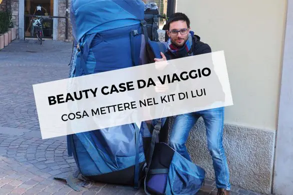 beauty case da viaggio di lui