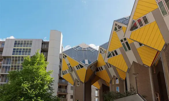 Cubic houses Rotterdam