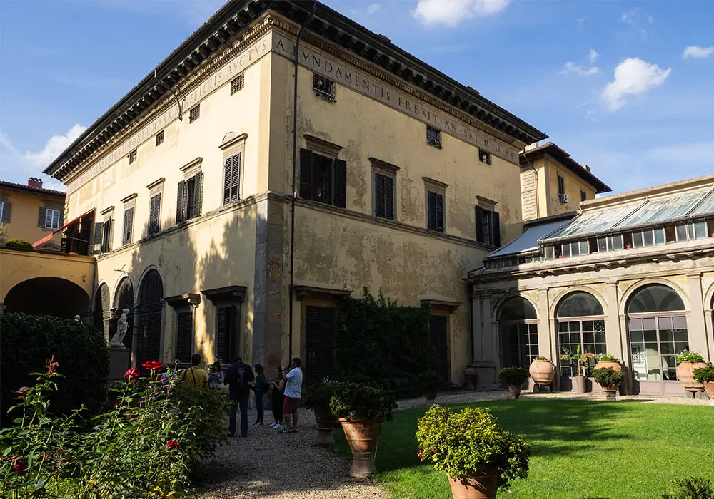 Giardino di Palazzo Pandolfini a Firenze