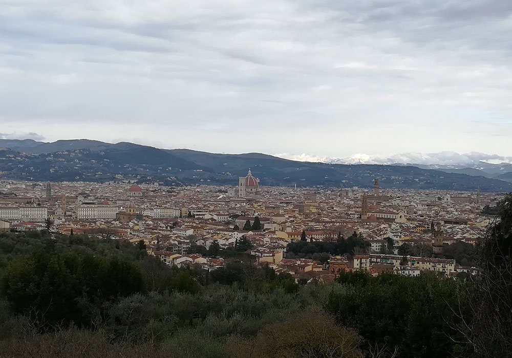 Vista su Firenze e le sue meraviglie