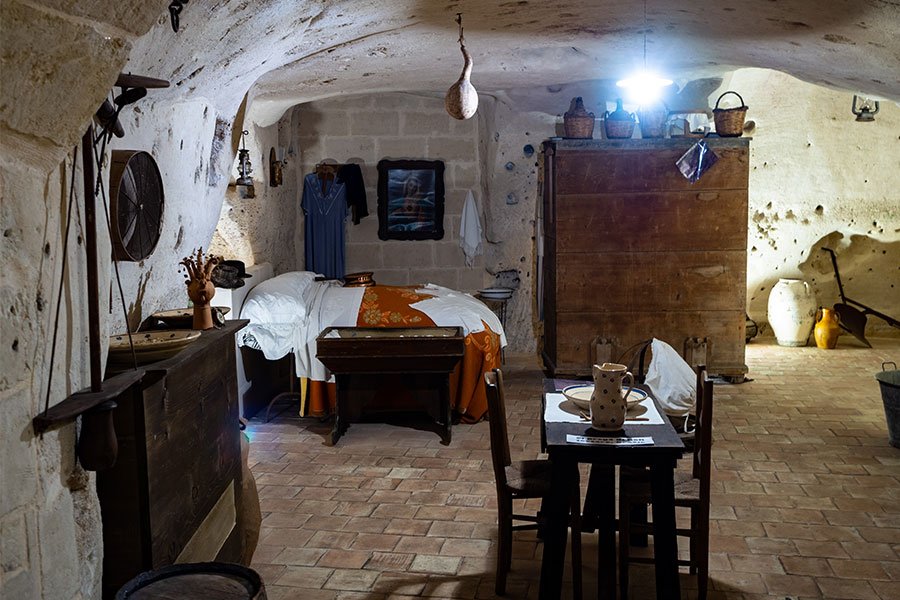 Casa Grotta di Via Fiorentini a Matera