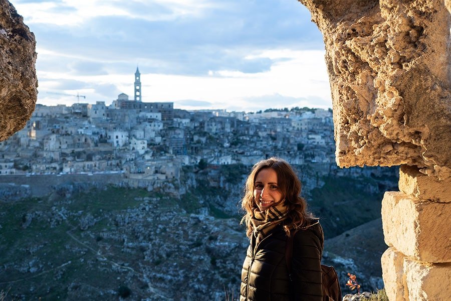 Matera dal Parco Nazionale della Murgia