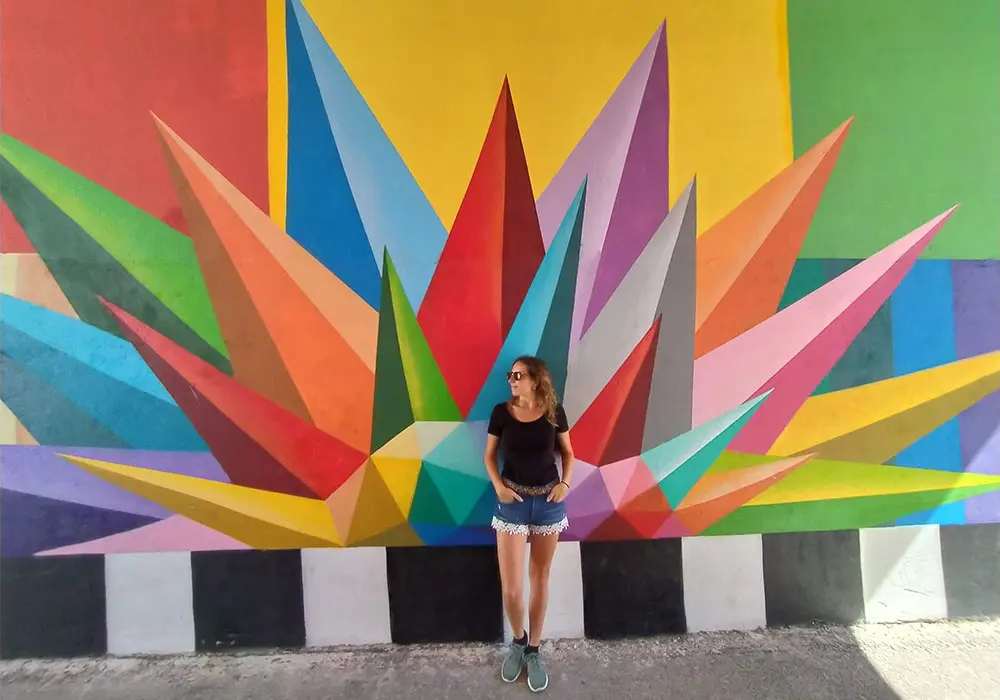 Okuda San Miguel a Borgo Universo 2019