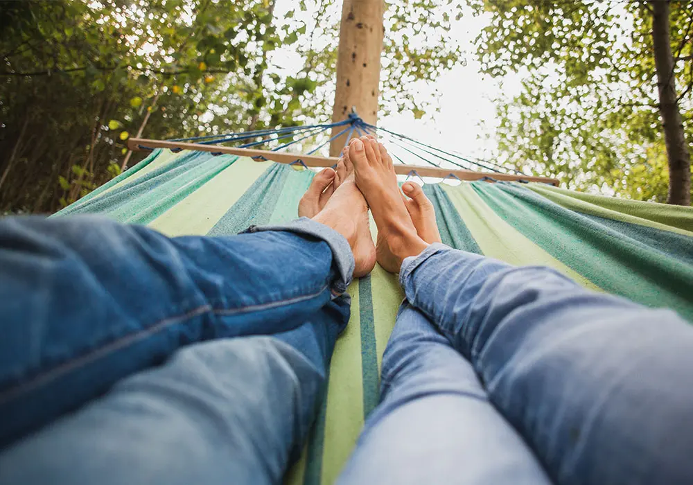 Doppio relax con le amache Tropilex