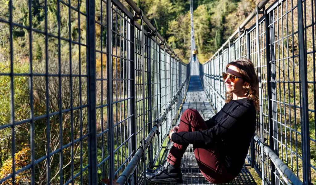 Ponte Sospeso delle Ferriere a San Marcello Pistoiese