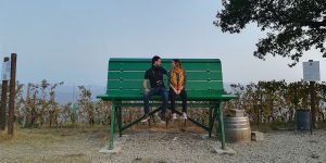 Panchina gigante di Neive in Piemonte