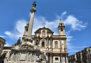 Chiesa e Colonna di San Domenico a Palermo