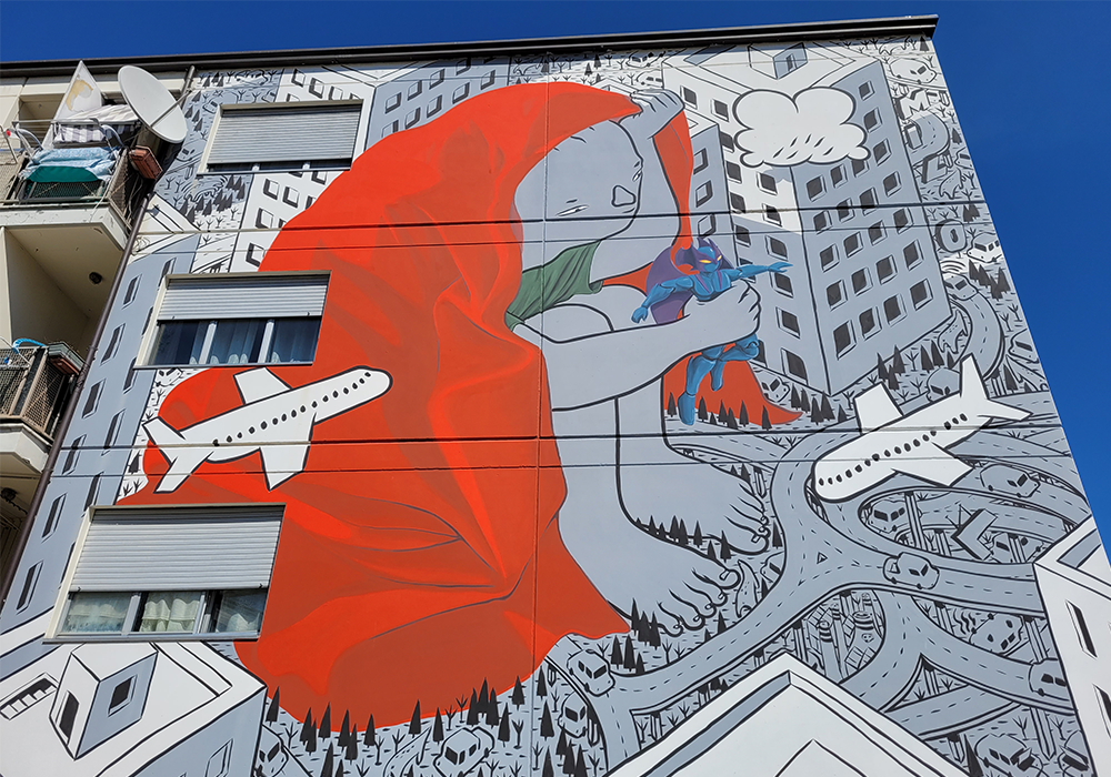 Murales di Millo a Ravenna