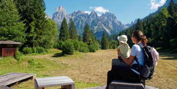 Fiera di Primiero con bambini