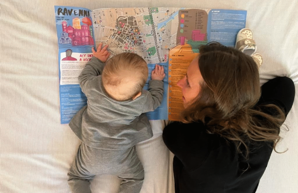 Volare con un neonato, il battesimo dell'aria