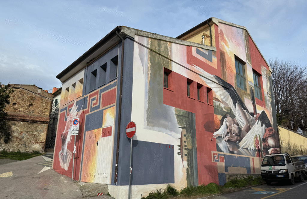 Murales di Vesod a Riparbella